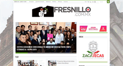 Desktop Screenshot of fresnillo.com.mx